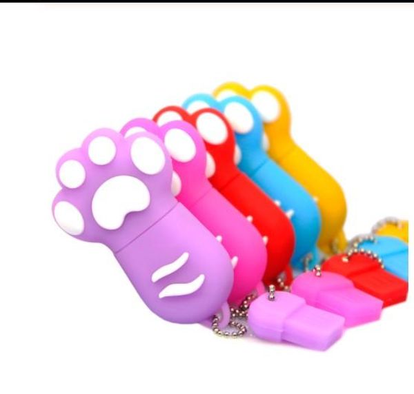 

wholesale new cartoon cat claw usb flash drive 512mb 256mb 4gb/8gb cat's claw usb flash drive usb, pendrive/car/gift/disk pen drives