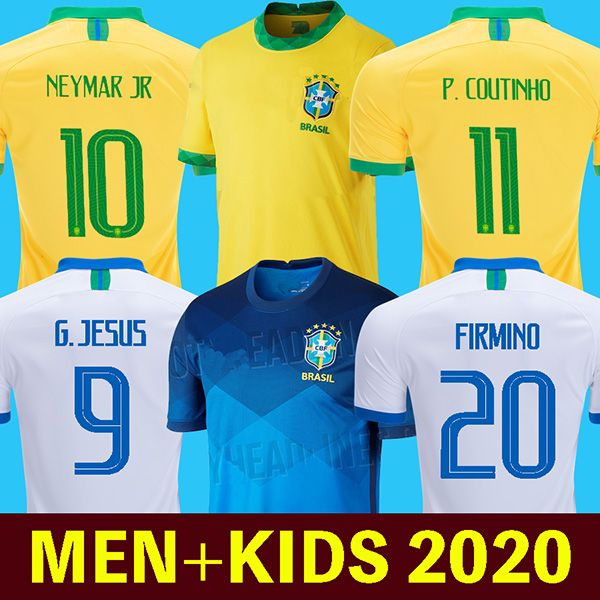

2020 brasil camiseta de futbol paqueta neres coutinho brazil football shirt firmino jesus soccer jersey marcelo 2021 maillot de foot, Black;yellow