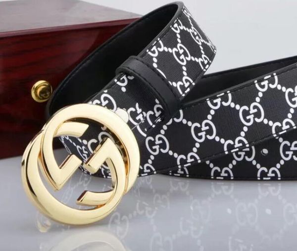 

men's belt designer luxury men's belts big buckle belt fashion men's belt ing, Black;brown