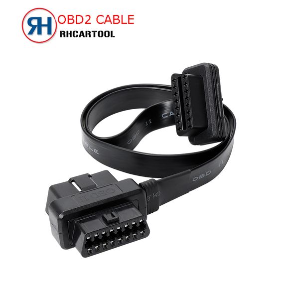 

obd2 16pin male plug connector splitter 2 in 1 for elm327 extension adapter obd cable odb2 16 pin adaptor opening female cable