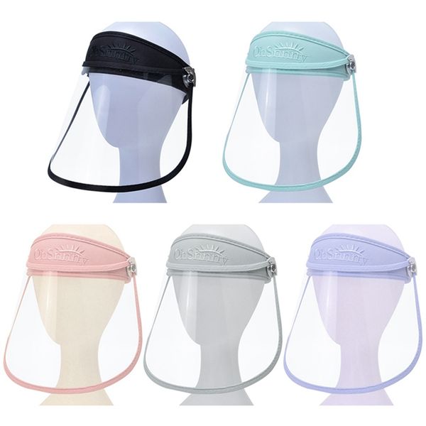 

anti-droplet saliva empty hat face protection proof hat uv protection sun dust-proof