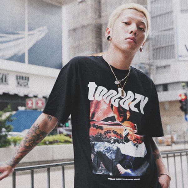 

men fashion tshirts 2020 summer street hip-hop women tide t-shirts men women loose oversize printed short sleeve tees, White;black
