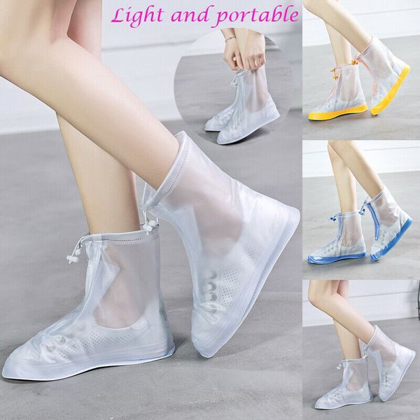 Silicone Overshoes Rain Waterproof Shoe Covers Boot Cover Protector Recyclable