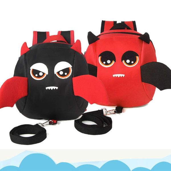 

2020 boy cartoon eyes little devil schoolbag anti-lost children's school bag cute fashion casual backpack sac a dos femme