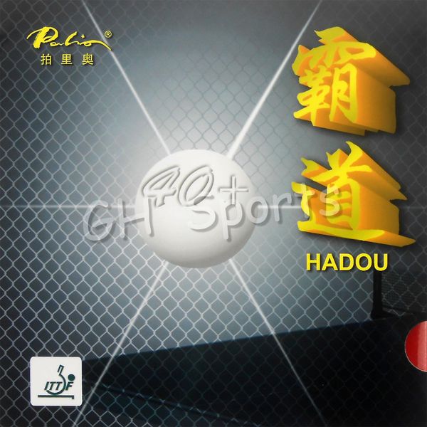 

palio hadou 40+ pips-in table tennis pingpong rubber with sponge 2.2mm