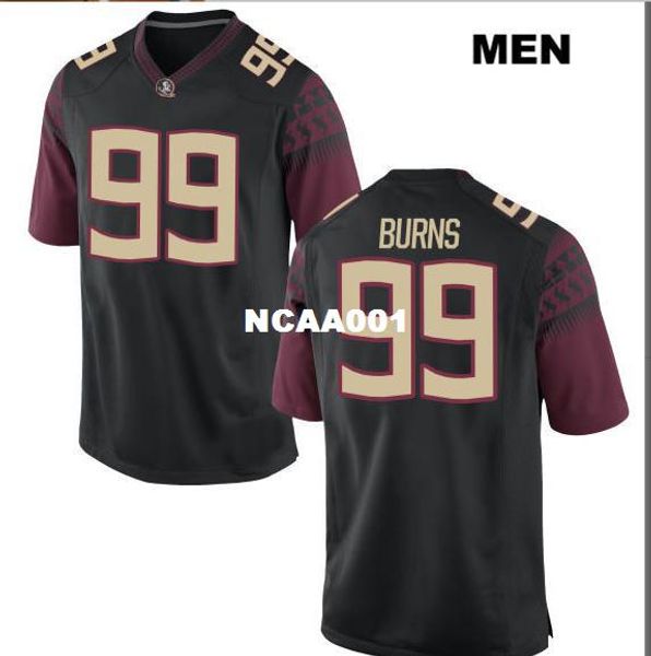 

youth fsu seminoles brian burns #99 youth real full embroidery college football jersey size s-4xl or custom any name or number jersey, Black;red