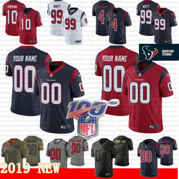 

custom mens women kids houston texans nfl tunsil 59 whitney 99 jj j.j. watt jerseys 10 deandre hopkins kenny stills justin reid, Black;red