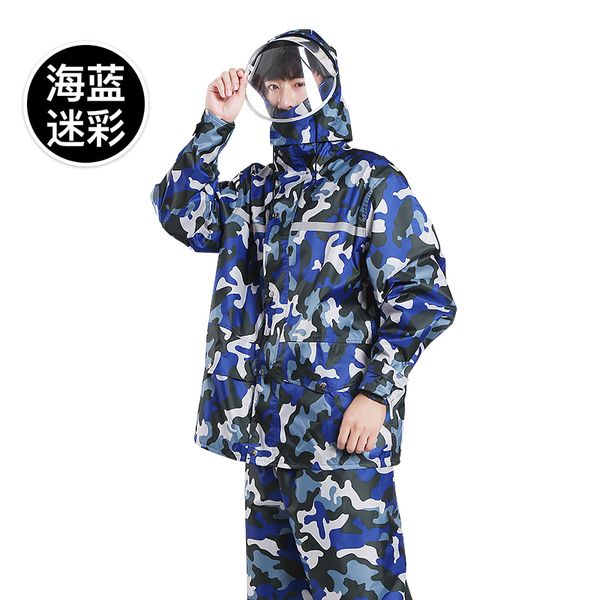 

waterproof plastic pants raincoat jacket set poncho raincoat hiking survival outdoor regenjacke travel rain coat jj60yy