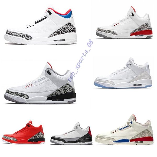 

mens jumpman 3 basketball shoes 3s michigan unc blue georgetown og black cement white aj3 tinker nrg j3 retro sneakers boots with