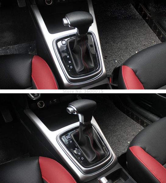 

for kia rio 4 x-line 2018 2019 carbon fiber gear shift box moulding cover sticker trim decorative frame interior car accessories