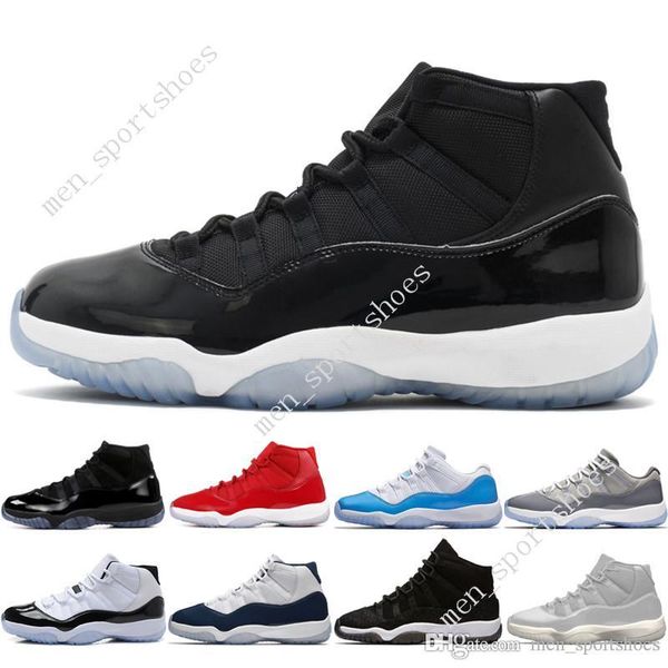 

11 11s cap and gown prom night men basketball shoes platinum tint gym red bred prm heiress barons concord navy gum blue mens sports sneakers