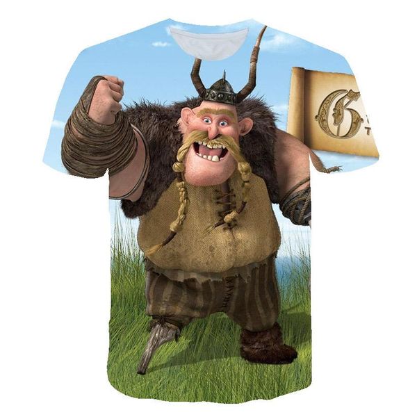 

summer mens designer tshirts dragon 3d printed short sleeved tees mens fashion o-neck male clothing, White;black