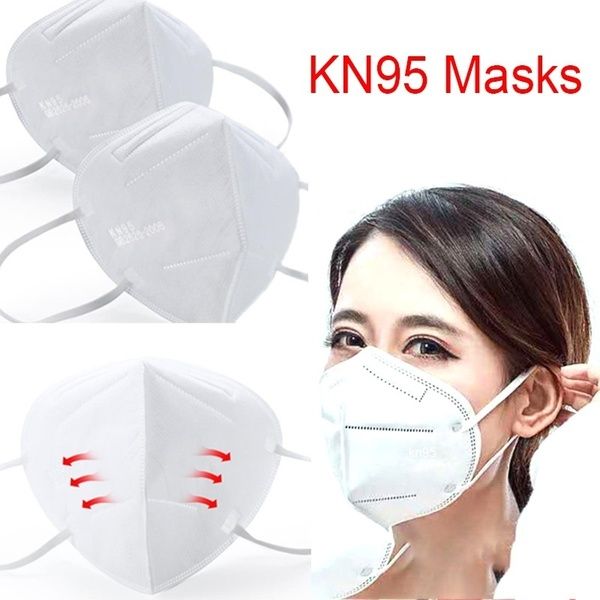 

wholesale 10pcs/lot kn95 face masks 4 layers kn95 mask dust mask protective masks mouth face cover dustproof respirator masks in stock