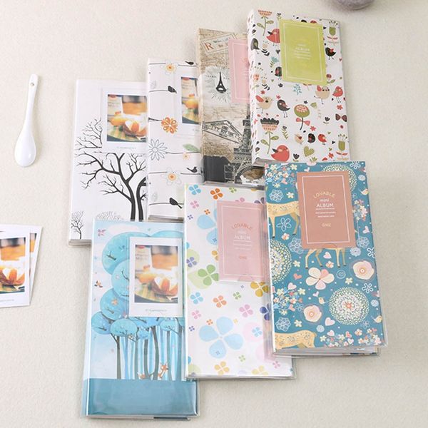 

1 pcs mini film p storage case fashion home family friends saving memory souvenir 84 pockets