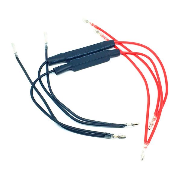 

4pcs 10w 12v 10 ohm motorcycle turn signal indicator led load resistor flash fix error decoder