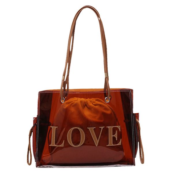 

дизайнер топ-ручка сумки для женщин большие прозрачные сумки для женщин роскошные сумки дизайнер прозрачный рука одно плечо сумка