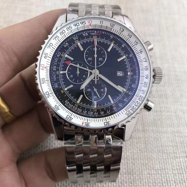 

Мужская Тройной Престижное Часы ВК кварцевый механизм авиации Мужские хронограф