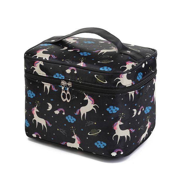 

large capacity ladies variety pattern color cosmetics mobile phone change bag storage bag new sale casual handb