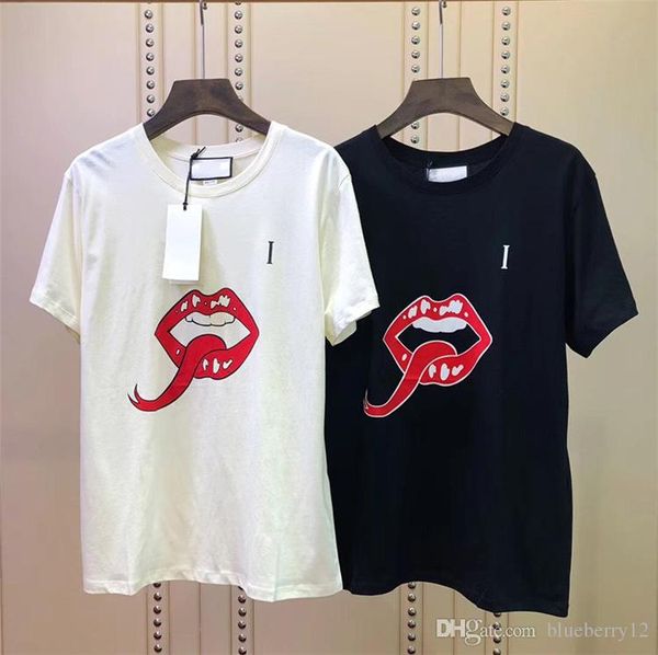 

womens designer tshirt summer brand short sleeved letter printing t-shirt for men and women 2019 asian size s-xl ing