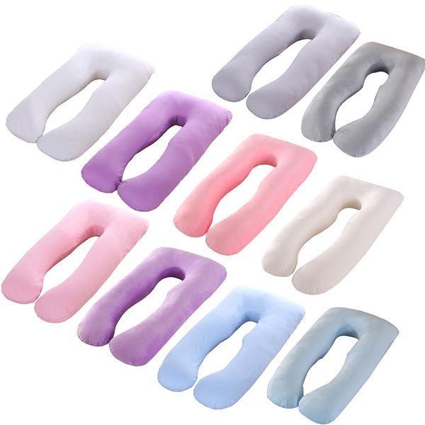 

u shaped pregnant women sleeping support pillow washable pregnancy body pillow cotton maternity side sleepers waist pillow