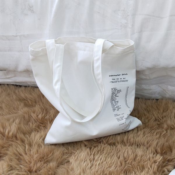 

canvas tote bag простые повседневные сумки для покупок eco сумки через плечо многоразовые женские пляжные сумки