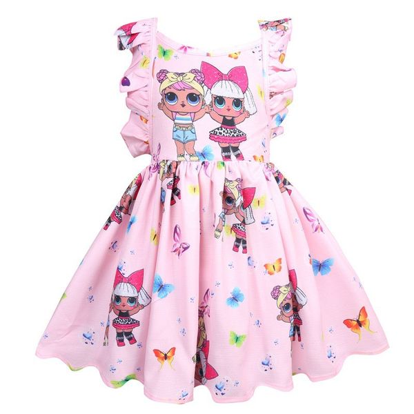 

Surpri e girl dre e baby girl de igner clothe kid boutique prince dre ummer backle bow ball gown children clothing c3154