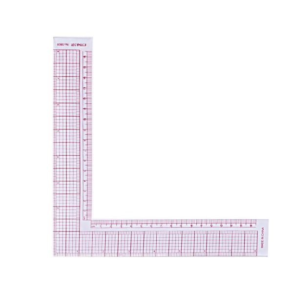 

multi-function ruler diy plastic sewing square curve ruler tailor drawing craft tool supply tool multi-function ruler qowlf, Black