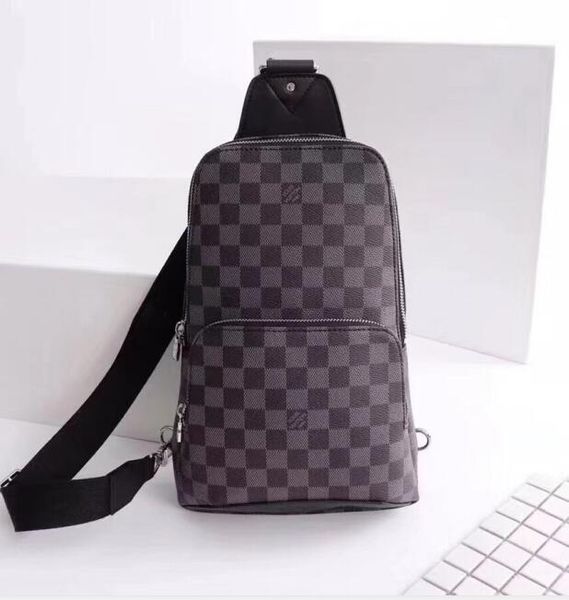 

new avenue sling bag new arrival genuine leather famous classical men travel cross body bag wasit bag shoulder bags