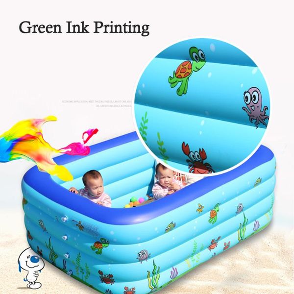 

kids inflatable pool children's home use paddling pool large portable inflatable square swimming for baby