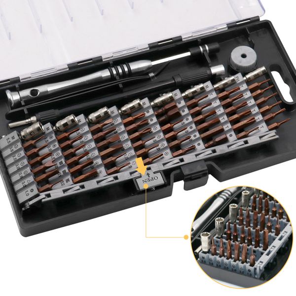 

screwdriver set s2 alloy steel mobile phone computer home repair disassemble tool 60 in one