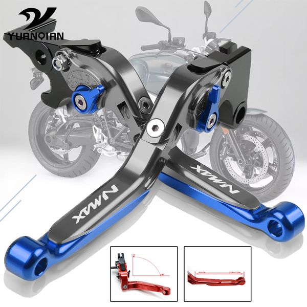 

for yamaha nmax 125 nmax 155 n-max 125 155 accessories motorcycle adjustable foldable extendable brake clutch levers moto levers