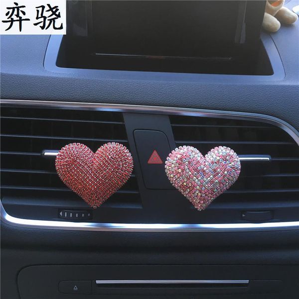 

beautiful lady car perfume car air conditioner perfume diamond love modeling styling air freshener perfumes 100 originais