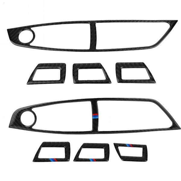 

car panel window switch frame solid window switch cover left driving for 5 series sedan f10 2010-2017 cars accessories new