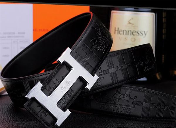 

HermÃ¨ brand de igner belt women men belt leather luxury