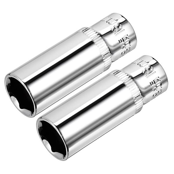 

uxcell 1/4-дюймовый диск 6-точка глубокий торцевые 13мм 2pcs
