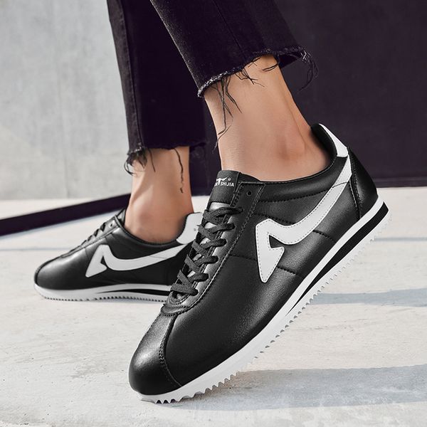 

2020 g.n.shijia fashion shoes cow leather microfiber eva rubber bottom white red 88 running shoes sport sneaker