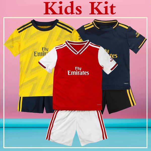 

gunner kids full kit ђбол джеѬи gunners 2020 home away third boy 19 20 дека ђболна оѬма  ноками, Black