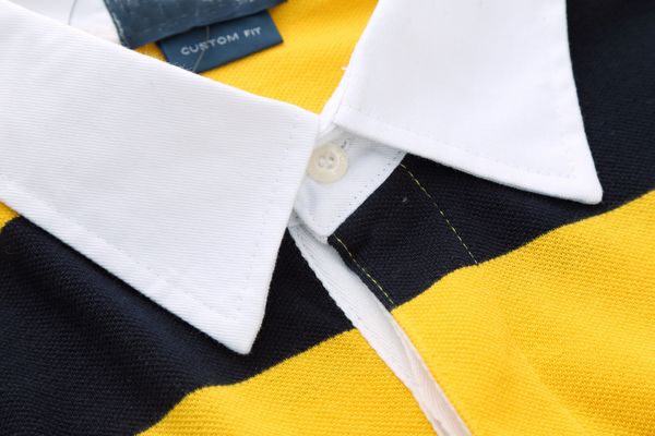 

small horse 100% striped jersey"short yellow/black t-shirt classic "yellow 2019 polo men's shirt shipping cotton,dr xtdu