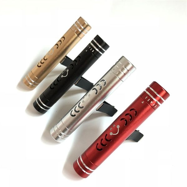 

novel car aroma clip car air outlet perfume clip mini air conditioning mouth aroma lasting odor alloy