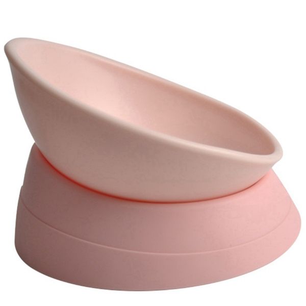 

dougez pet cat dog bowl любые товары угол наклона anti-skid flat face dog grooming