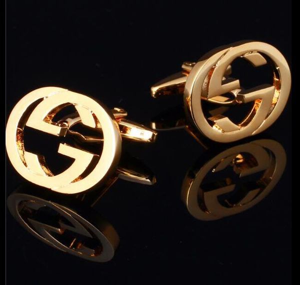 

new style men cufflinks luxury french shirt cufflinks wedding cuff links christmas gifts with box, Silver