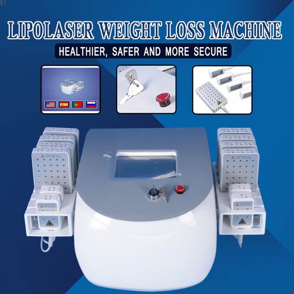 

lipo laser slimming machine double wave 336 diodes lipo laser machine 12 pads lipo laser machines