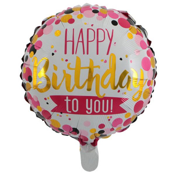 

30 options 18 inch birthday balloons kids toys round happy birthday aluminum balloon party home indoor outdoor decoration
