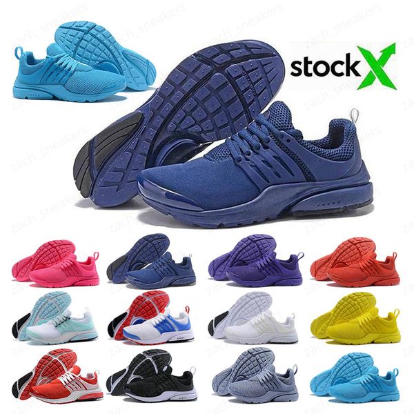 

2020 new presto men women run shoes navy blue black prestos ultra yellow pink oreo sports fashion sneakers size 36-45