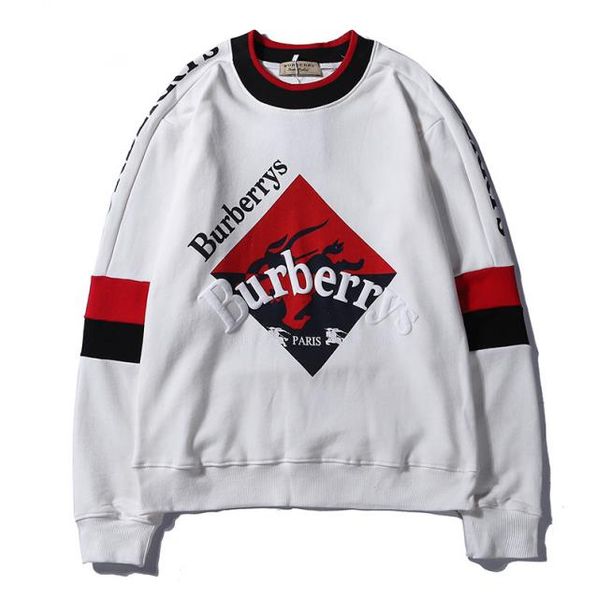 

2019 new pring and autumn men and women with the ame paragraph ca ual loo e pattern printing couple long leeved weater