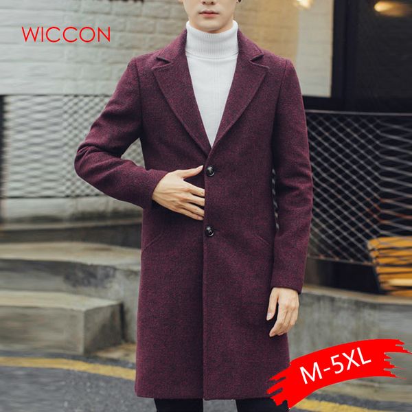 

new men long trench coat men fashion wool trench coat windbreaker steampunk overcoat casual outerwear coats, Tan;black