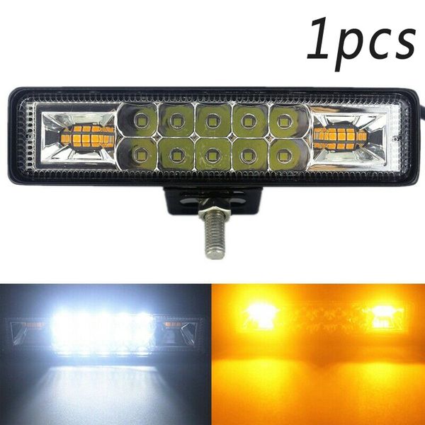 

1/2xstrobe flash work lamp led light bar for offroad 4x4 atv suv waterproof