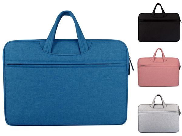 

new group 14 15 inch portable kumon lapbriefcase handbags rubberized canvas crossbody bags messenger bags for macbook cases #455