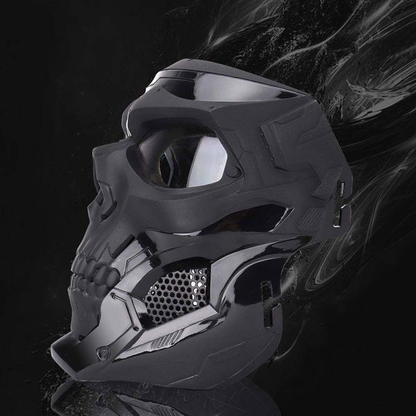 

5pcs outdoor tactical paintball skull masks breathable hunting shooting mask full face skull mask lot