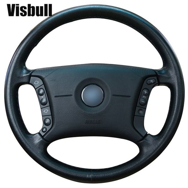 

visbull pu leather car steering wheel cover v1015 e46 318i 325i e39 e53 x5